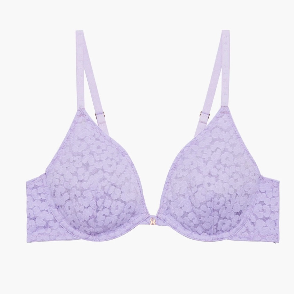 Savage X Fenty Leopard Lace Underwired Bra